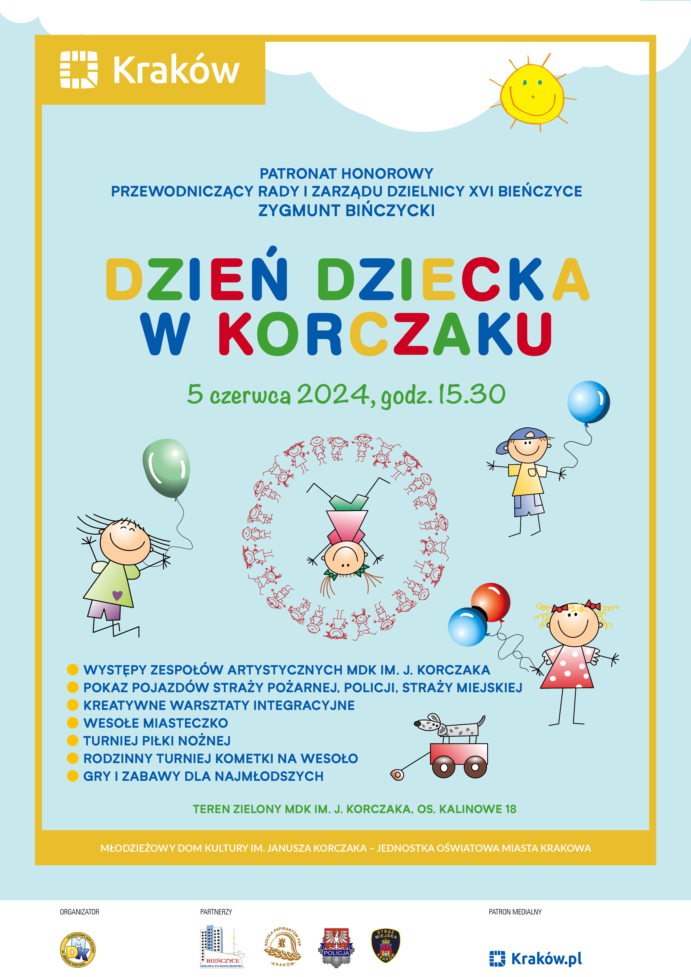 plakat Dzień Dziecka w Korczaku